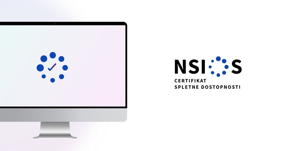 NSIOS CERTIFIKAT SPLETNE DOSTOPNOSTI