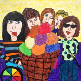 Jagoda, cokolada in vanilija, Katarina Mlakar, 6. rzred, OŠ Franca Lešnika Vuka