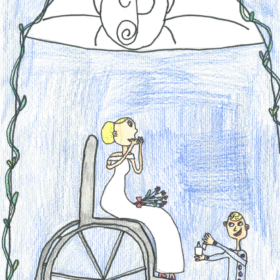 Nevesta na invalidskem vozičku, Patricija Drol, 3. razred, POŠ Liboje