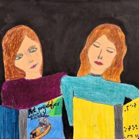 (Ne)vidno prijateljstvo, Ivana Grabar, 7.b, OŠ Franca Lešnika Vuka