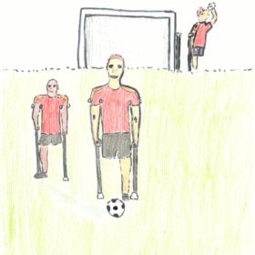 Nogomet z eno nogo, Alex Pantner, 4.r, POŠ Liboje