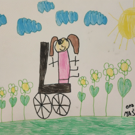 Vidiš človeka ali invalidnost, Maša Ulrych Jurišić, 1.a, OŠ Hinka Smrekarja