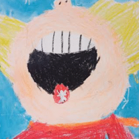 Vsi imamo radi sneg, Mia Bratuž, 2.b OŠ Dornberk, PŠ Prvačina