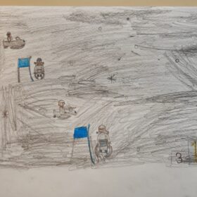 Zimsko veselje, Ornel Basholli, 3. razred, OŠ Ivana Roba POŠ Vrtojba